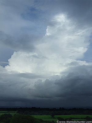 Strong Convection & Wall Cloud - July 14th 09